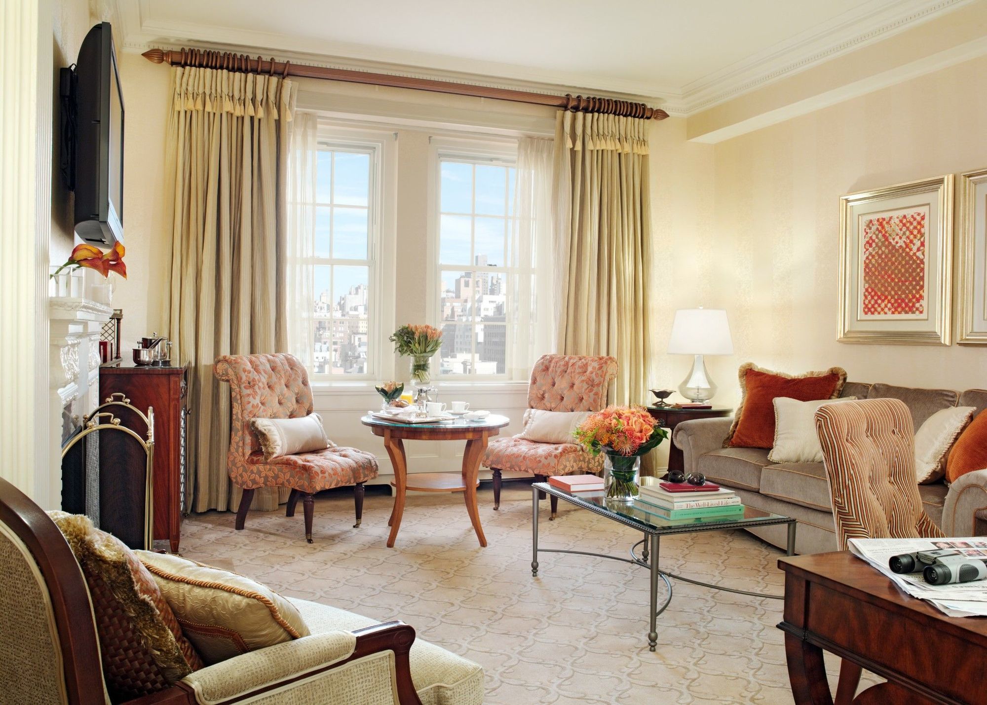 The Pierre, A Taj Hotel, New York Værelse billede Living room